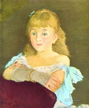 エドゥアール・マネ Painting - リナ・カンピアーヌ・エドゥアール・マネの肖像